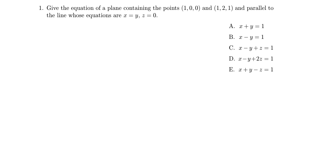 Problem 1