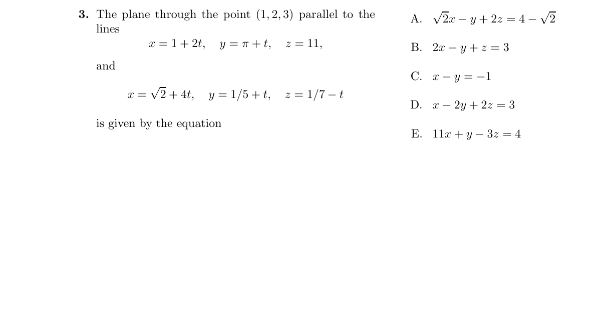 Problem 3