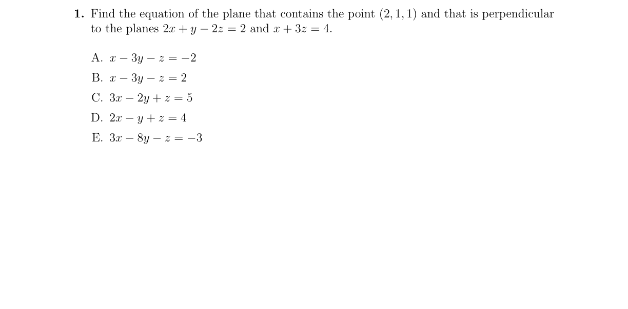 Problem 1