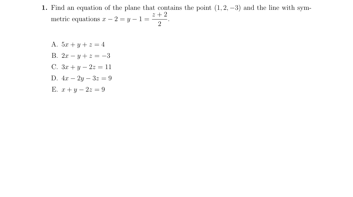 Problem 1