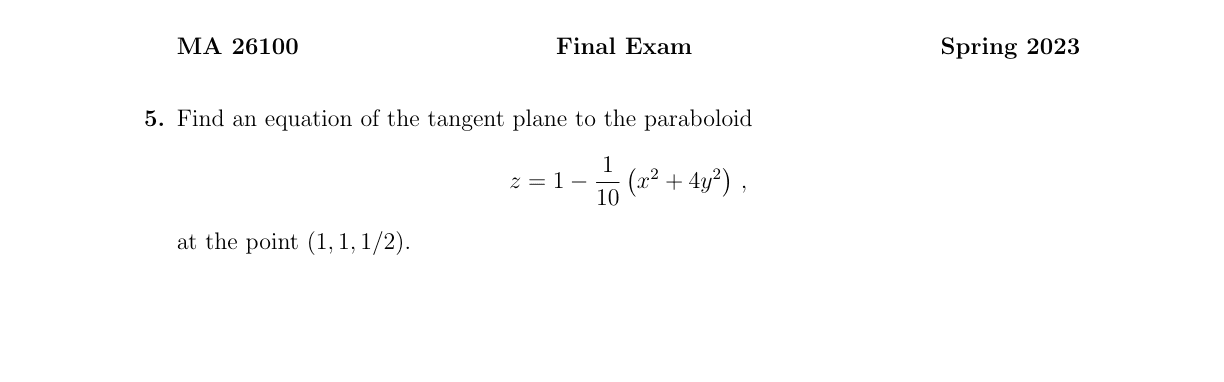 Problem 5